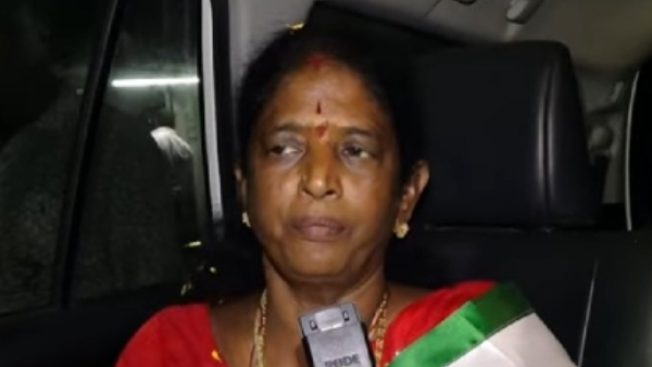 Netizens Trolling Pithapuram YSRCP Candidate Vanga Geeta for asking Red Towel from A Voter