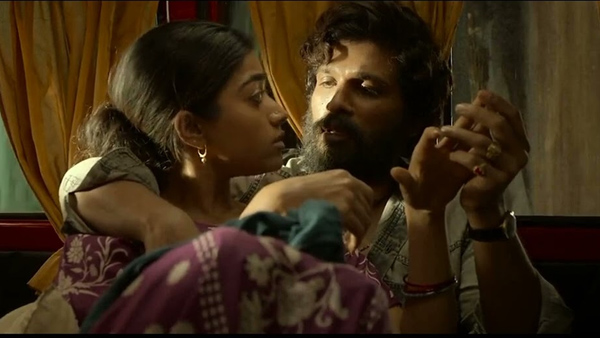 Romantic Scene Highlight In Allu Arjun Pushpa The Rule