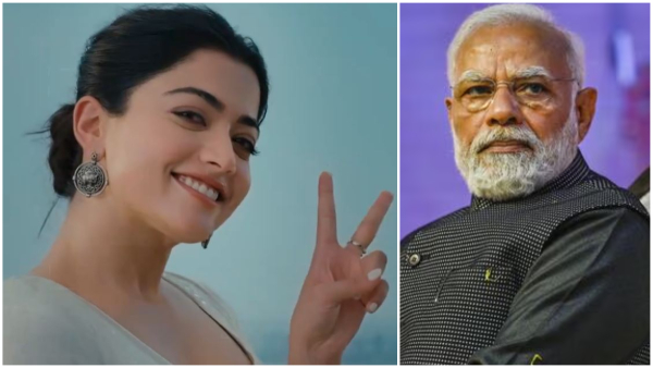 congress party fires on actress Rashmika Mandanna over publicly endorsing the Atal Setu bridge in Mumabai