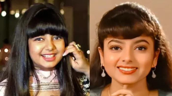 Aaradhya Bachchan looks like actress Soundarya