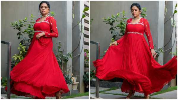 Tollywood Cute Beuaty And Telugu Anchor Suma Kanakala Stunning Look Photos Goes Viral