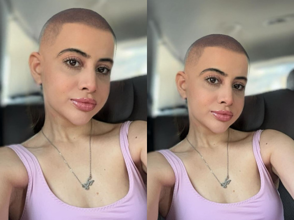 Bigg Boss Fame Uorfi Javed Clean Shave Head Photo Viral In Social Media