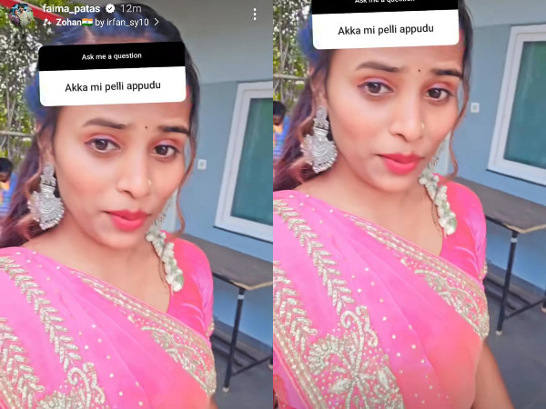 Jabardasth Faima Gives Clarity About Her Marriage