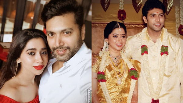 Jayam Ravi s wife Aarti s befitting reply to divorce rumors