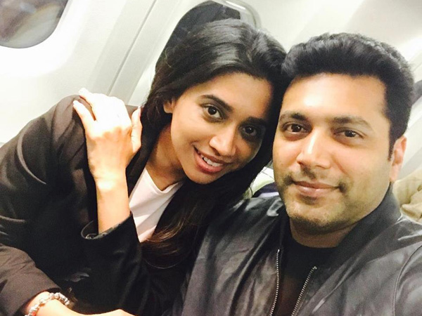 Jayam Ravi s wife Aarti s befitting reply to divorce rumors