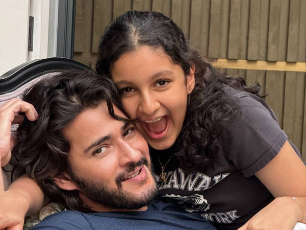 Fathers day Sitara shared an adorable picture with Mahesh on Father s Day and Ram Charan shared a photo of his daughter Clinkara