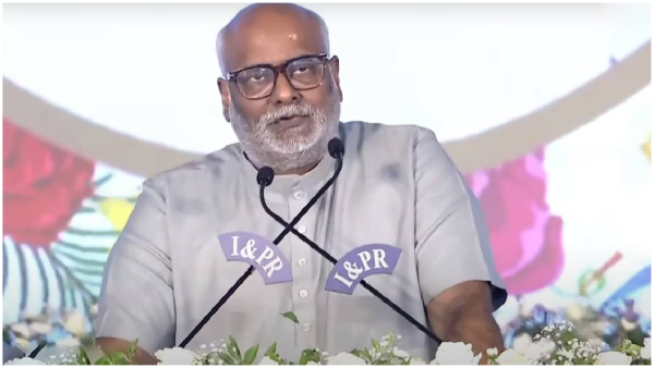 legendary music director mm keeravani made sensational comments on ys jagan at Ramoji Rao Commemoration Meeting