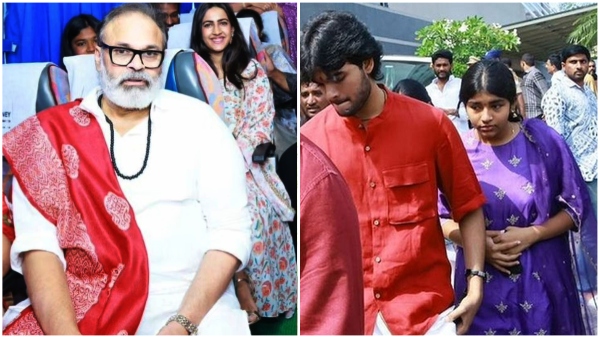 nagababu and akira nandan aadhya stopped to go near pawan kalyan oath taking ceremony