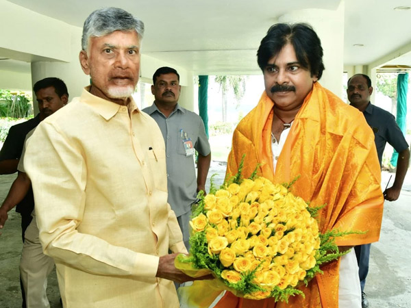 Andhra Pradesh CM Chandrababu Orders About Pawan Kalyan Photo In Govt Offices