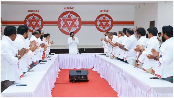 Pawan Kalyan elected as JanaSena Party floor leader in Andhra Pradesh Assembly
