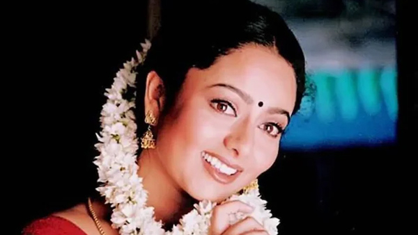 Senior actress Nirmala revealed that Soundarya had told her that she loved her uncle during the shooting of Jayam Manadera