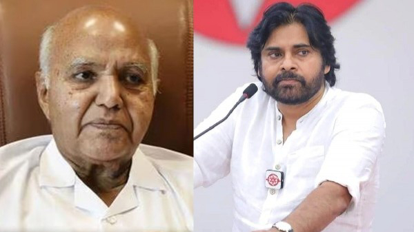 janasena chief pawan kalyan comments on YS Jagan s harassment on eenadu groups chariman ramoji rao