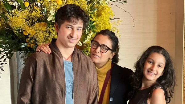 Is Mahesh babu s Son Gautham Ghattamneni s entry Telugu Film Industry Narmada shared video goes viral