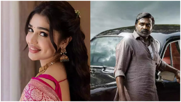 makkal selvan vijay sethupathi about romance with krithi shetty at maharaja media meet