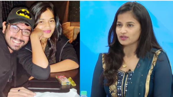 Lavanya disrupt Raj Tarun s Tirugabadara saami press meet at Prasad Labs