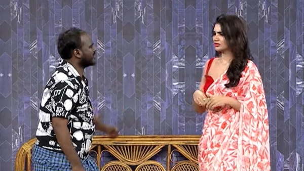 Immanuel Controversial Comments on Varsha Character in Jabardasth Show