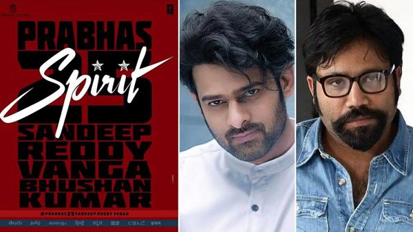 Is Prabhas and Sandeep Reddy Vanga s Spirit targetting 2000 Crores after kalki 2898 AD s 1000 Crores Mark