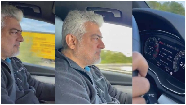 Tamil Super Star Ajith Kumar drive car with 234 KMPH on High Way
