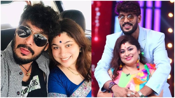 that serial actor s wife is stopping her husband from going to Bigg Boss 8 Telugu