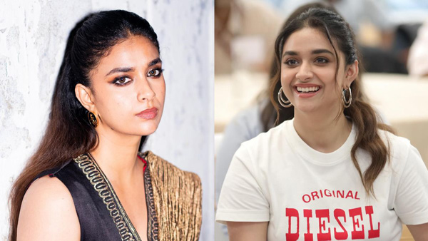 tollywood audience trolling keerthy suresh and vijay on comparing with chiru