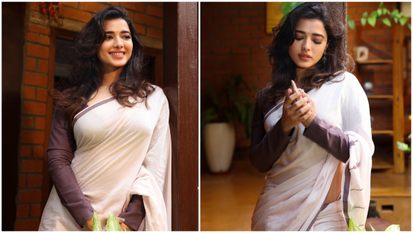actress ketika sharma mesmerizing in saree
