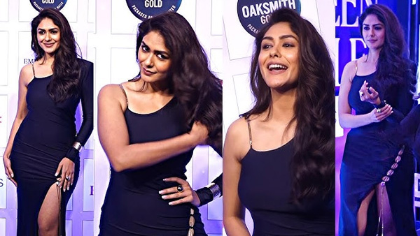 The Family Star Actress Mrunal Thakur Reveals about Her Attractive Body Parts