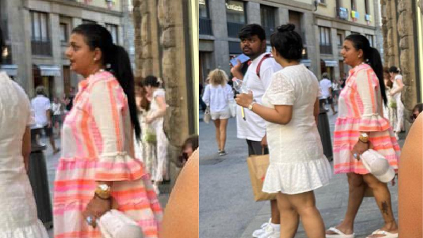 netizens trolls on roja latest looks in short skirt