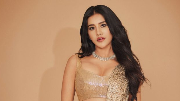 Nabha natesh created Reel on 1 billion hit deadpool and wolverine Song