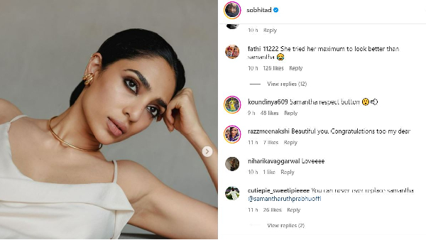 Naga Chaitanya Fiancee Sobhita Dhulipala Latest Fantastic Photos Goes Viral Naga Chaitanya Fiancee Sobhita Dhulipala Latest Fantastic Photos Goes Viral