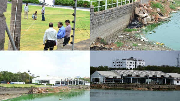 Hero Nagarjuna Akkineni s N Convention demolished by Telangana Government illegal encroachment