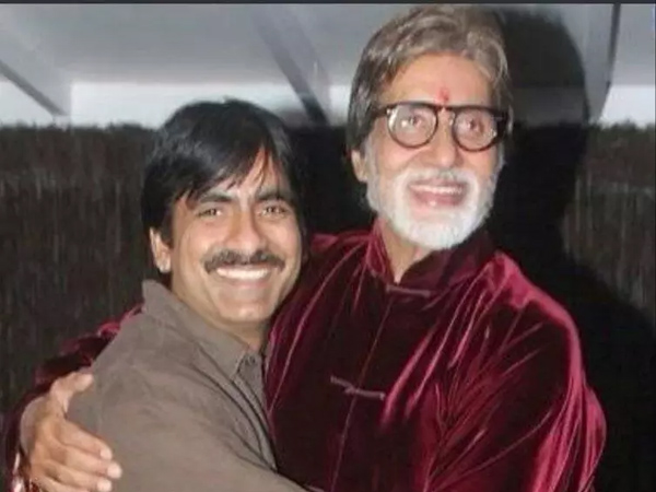 Tollywood star hero Ravi Teja Once Put His Living Room On Fire Because Of BigB Amitabh Bachchan
