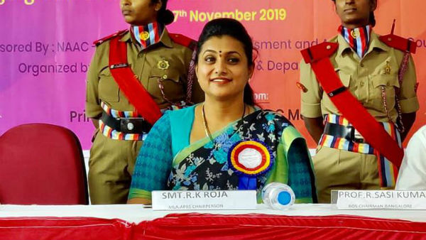 check to rk roja ysrcp chief ys jagan setting ground for ys bharathi s political entry