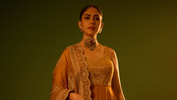 Sitaramam movie heroine Mrunal Thakur share interesting photo in social media it is going viral