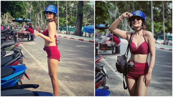 mangalavaram movie fame Payal Rajput Flaunts Her Beauty On The thailand Beach