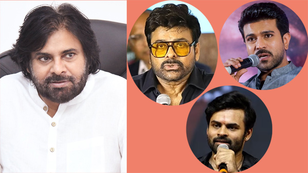 Happy Birthday Pawan Kalyan Chiranjeevi Ram Charan Sai Dharam Tej emotional post for powerstar
