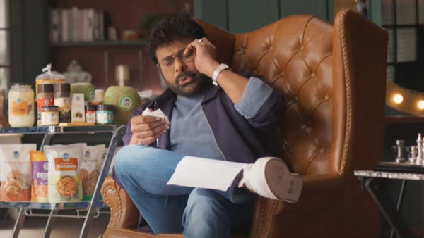 mega star Chiranjeevi new commercial add for country delight directed by harish shankar video goes viral