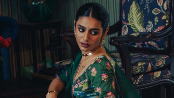 BRO Fame Priya Prakash Varrier Latest Onam Special Photos Viral