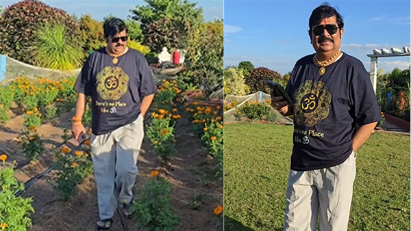 astrologer venu swamy spent his time at farm house video goes viral
