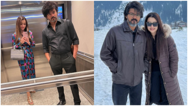 Is Trisha Krishnan Relation with Vijay proof The GOAT Song