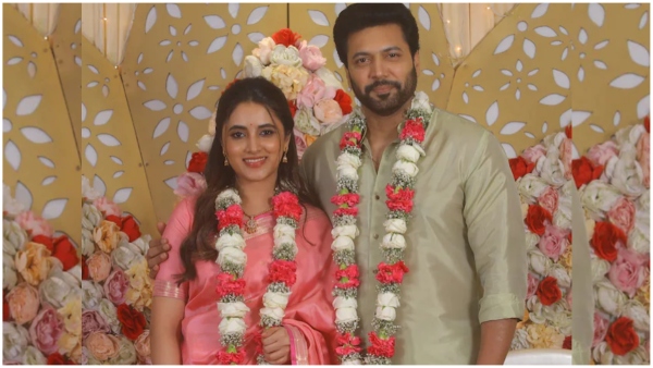 Did Jayam Ravi and Priyanka Mohan Secretly Get Engaged in Goa Amid Divorce Row With Aarti wedding photo viral soial media