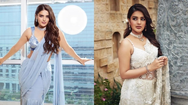 Nidhhi Agerwal has shot for both Pawan Kalyan s Hari Hara Veera Mallu and Prabhas The Raja Saab on the same day