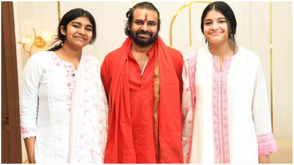 Pawan Kalyan s younger daughter Palina Anjana Konidela cute PHoto trending in Social media after Tirumala Darshan