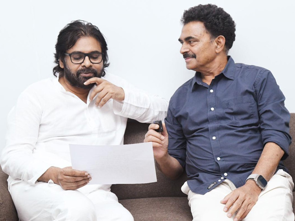 actor sayaji shinde meet AP deputy cm pawan kalyan at mangalagiri
