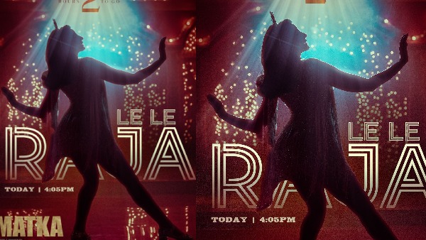 Nora Fatehi sizzles in Varun Tej s Matka movie Le Le Raja song