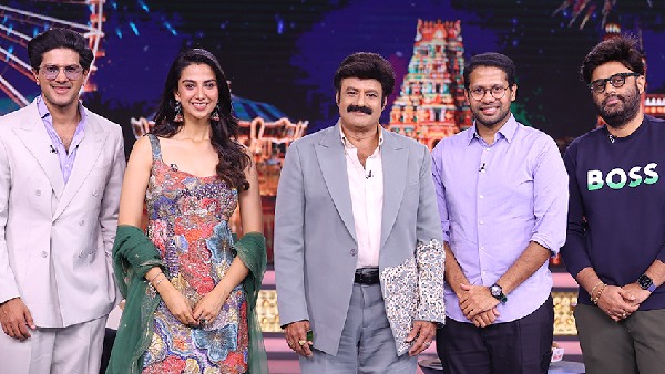 Lucky Bhaskar Movie Team participated in Unstoppable with NBK S4 Second Episode