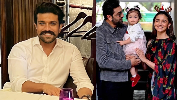 Ram Charan sent a huge gift to Bollywood star heroine Alia Bhatt s daughter Raha