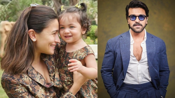 Ram Charan sent a huge gift to Bollywood star heroine Alia Bhatt s daughter Raha