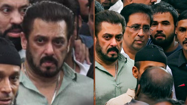 Salman Khan broke out after seeing Baba Siddique dead body Salman Khan broke out after seeing Baba Siddique dead body