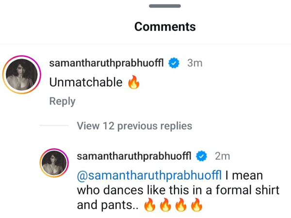 samantha special interesting on ram charan again on ra macha macha