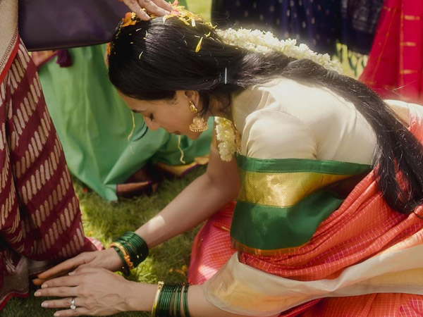 Sobhita Dhulipala in Haldi Function Preparations before Marriage with Naga Chaitanya